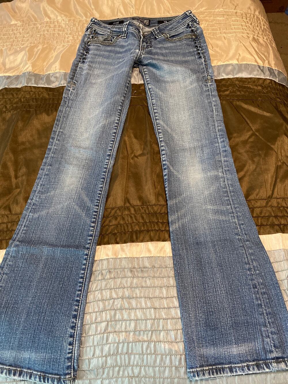 Affliction Jade low rise black premium jeans size 25